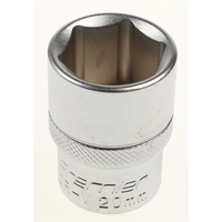 Sealey Socket 1/2"dr 20mm (6pt) TBTP02.V2-30