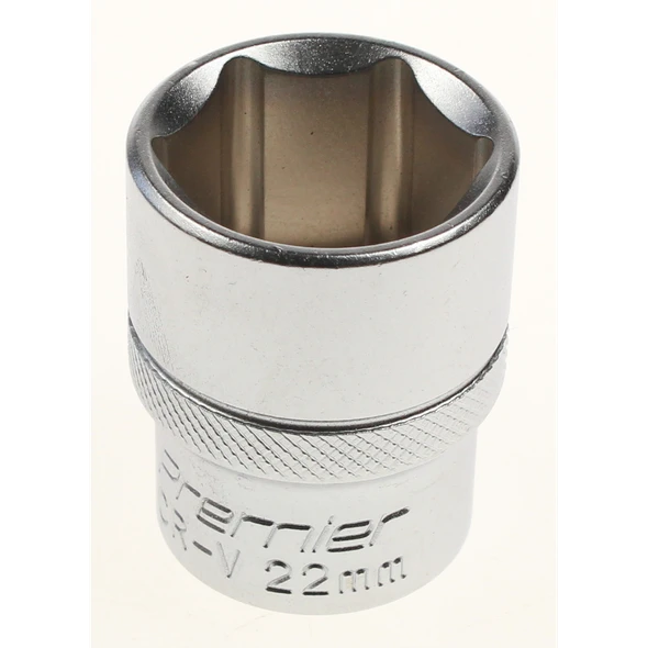 Sealey Socket 1/2"dr 22mm (6pt)