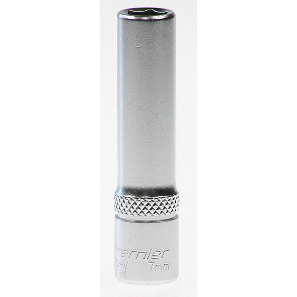 Sealey Socket 1/4"dr 7mm (6pt) 'deep'