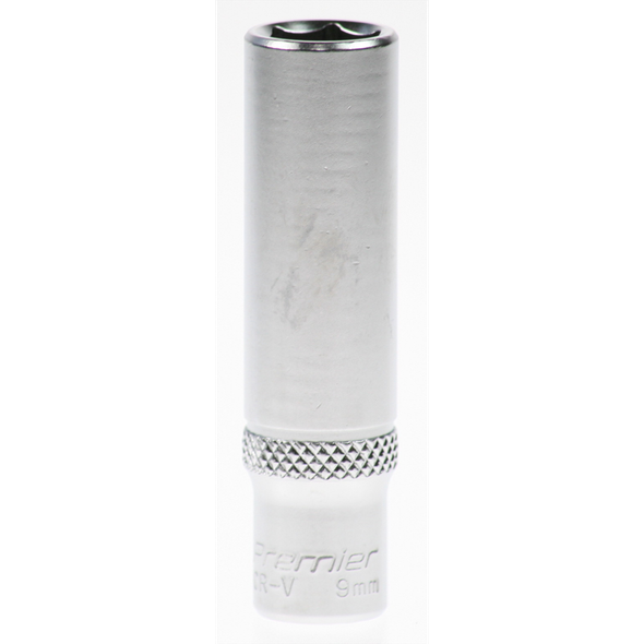 Sealey Socket 1/4"dr 9mm (6pt) 'deep'