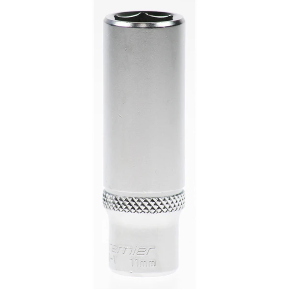 Sealey Socket 1/4"dr 11mm (6pt) 'deep'