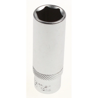 Sealey Socket 1/4"dr 12mm (6pt) 'deep' TBTP02.V2-50