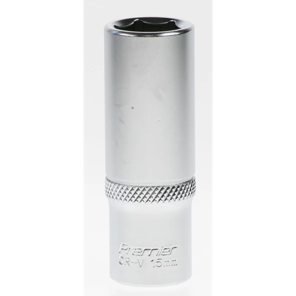 Sealey Socket 3/8"dr 15mm (6pt) 'deep'