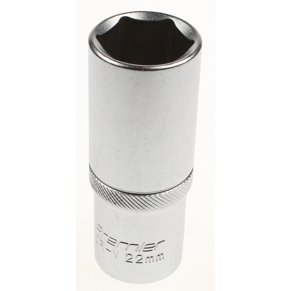Sealey Socket 1/2"dr 22mm (6pt) 'deep'