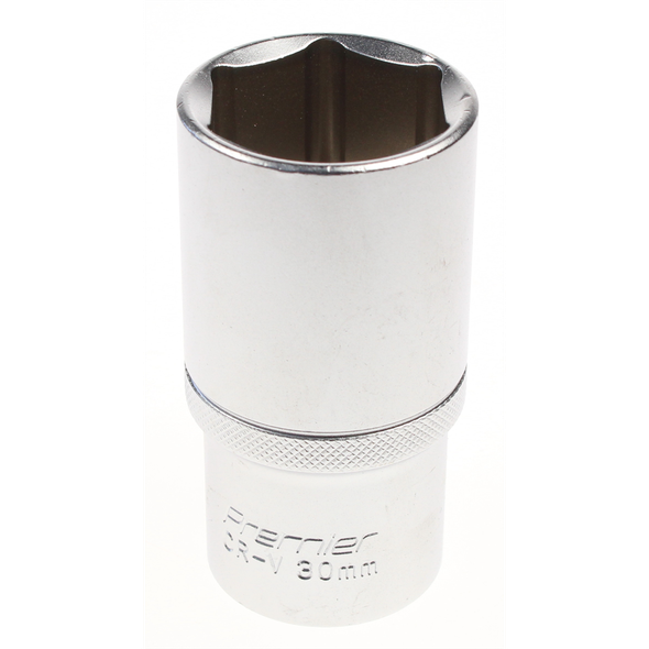 Sealey Socket 1/2"dr 30mm (6pt) 'deep'