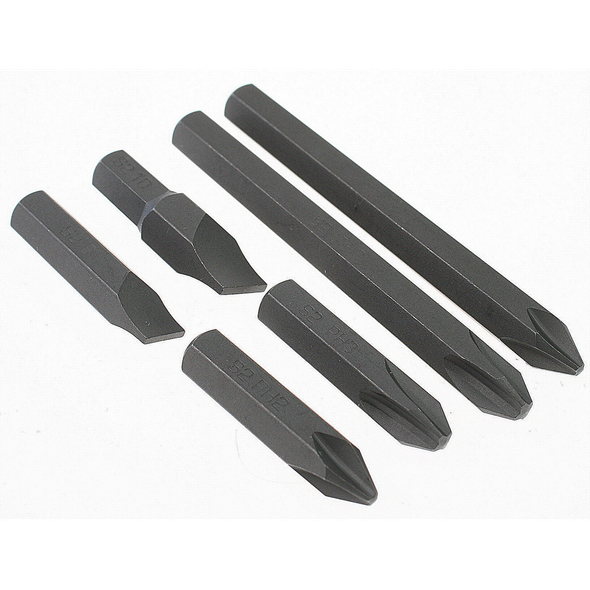 Sealey Impact driver bit set (6pcs)