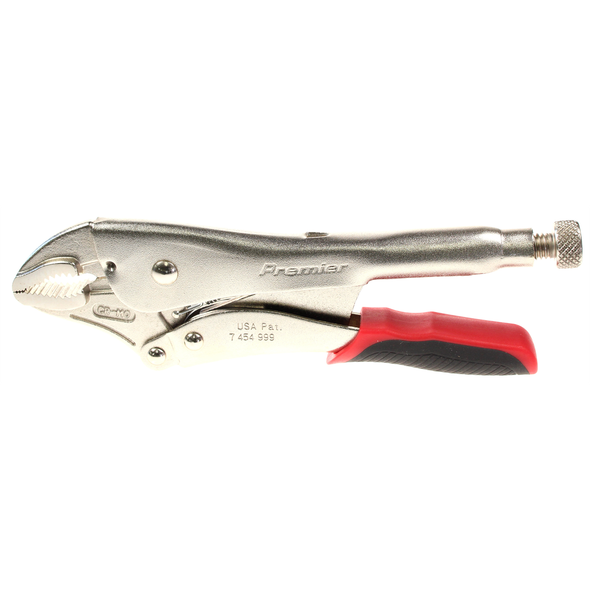 Sealey Locking pliers, curved jaw #2 45/220mm