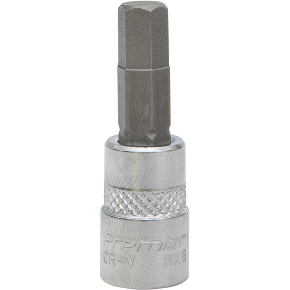 Sealey 1/4"Dr Hex Socket Bit H6 (37mmL)