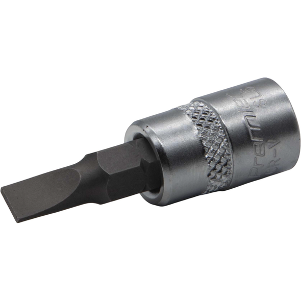 Sealey 1/4"Dr Slotted Socket Bit SL5 (37mmL)