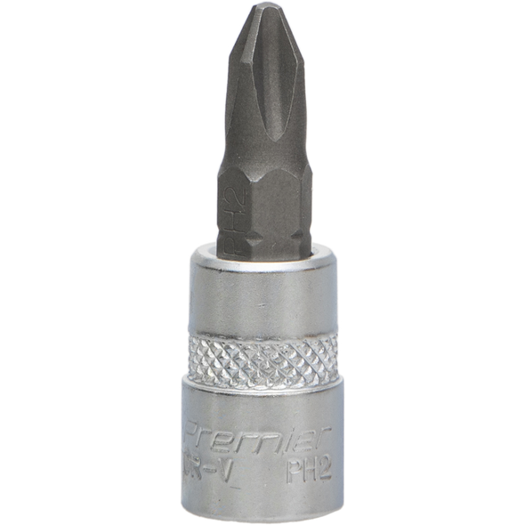 Sealey 1/4"Dr Phillips Socket Bit PH2 (37mmL)