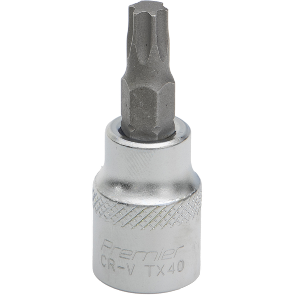 Sealey 3/8"Dr Trx-Star Socket Bit T40 (48mmL)