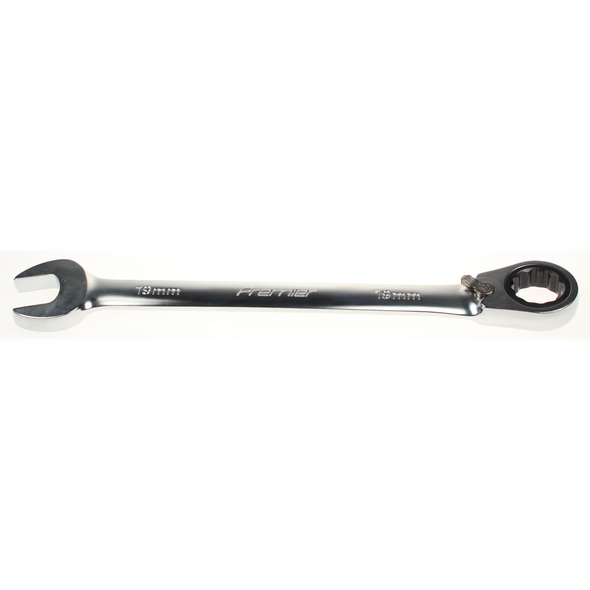 Sealey Ratchet comb. spanner 19mm 'specialised'