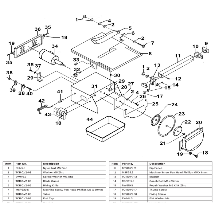Sealey Steel plate