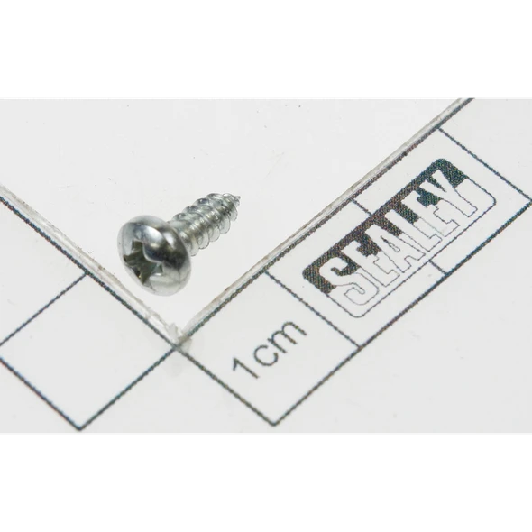 Sealey Self tapping screw 3.5x9.5 pan pozi bzp