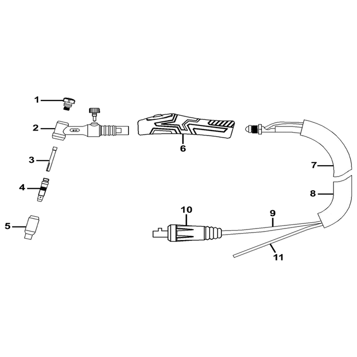 Sealey Ceramic Nozzle 7mm