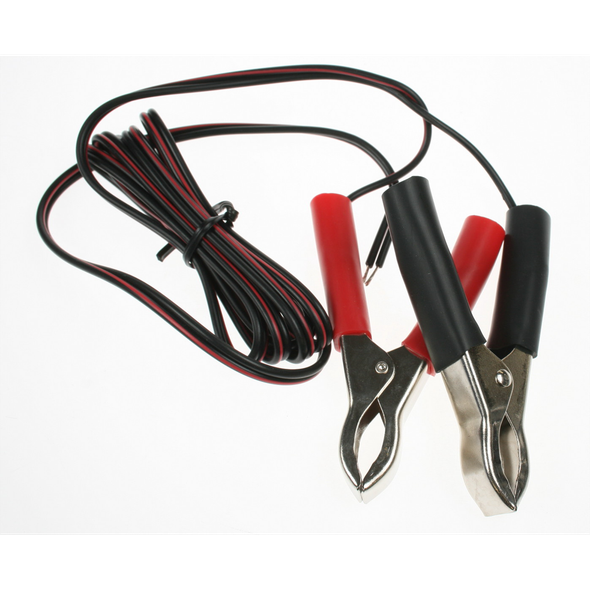 Sealey Power lead (c/w crocodile clips)