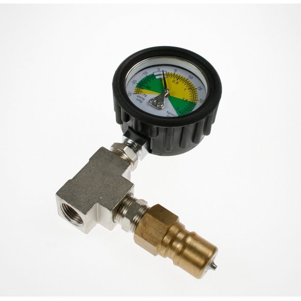 Sealey Gauge 30psi, 65mm od, btm fitting.