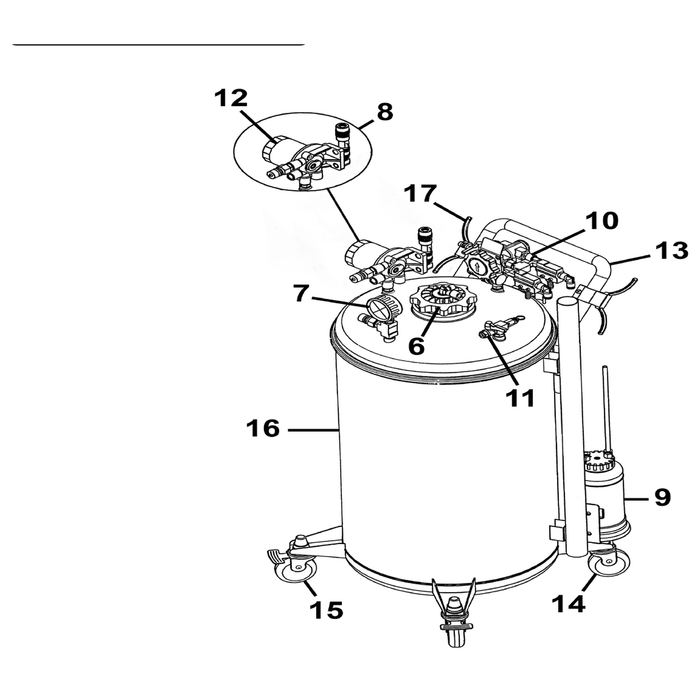 Sealey Stainless tank