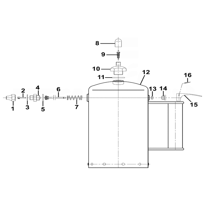 Sealey Valve Seat Adaptor