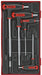 Teng Tools T-Handle Ball Point Hex Key Set AF TT1 7 Pieces Teng Tools - Town Tools 