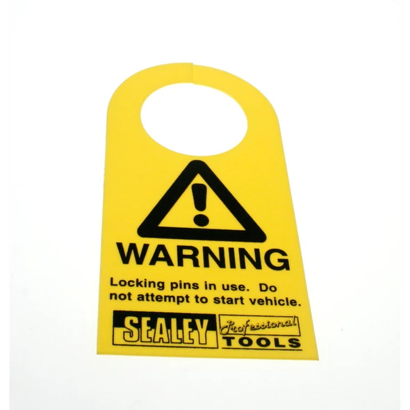 Sealey Warning tag