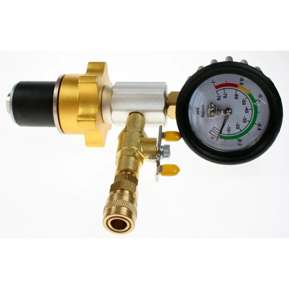 Sealey Cooling system adaptor (c/w gauge)