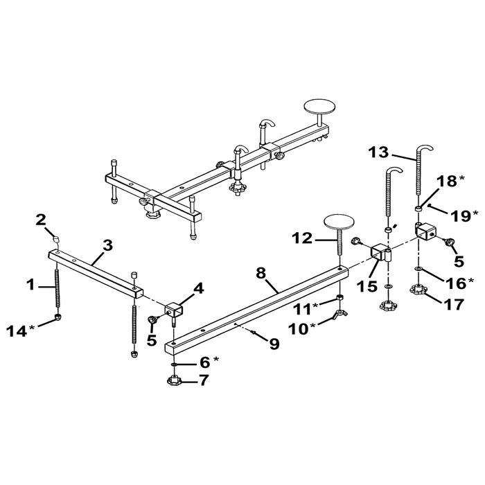 Sealey Threaded Rod