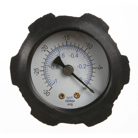 Sealey Gauge 0 to -1 bar, 40mm od, rear fitting