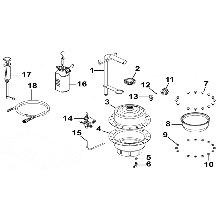 Sealey Elbow adaptor cap