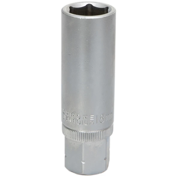 Sealey Go-Through Deep Socket 18mm