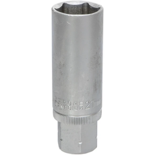 Sealey Go-Through Deep Socket 21mm