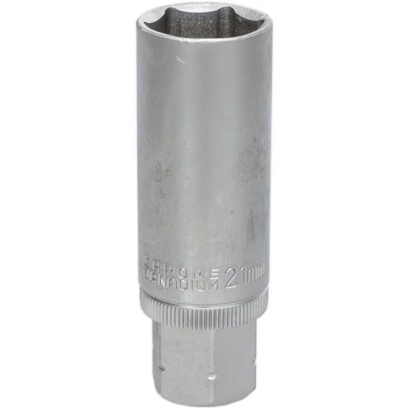 Sealey Go-Through Deep Socket 21mm