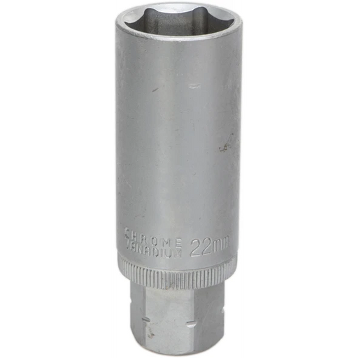 Sealey Go-Through Deep Socket 22mm