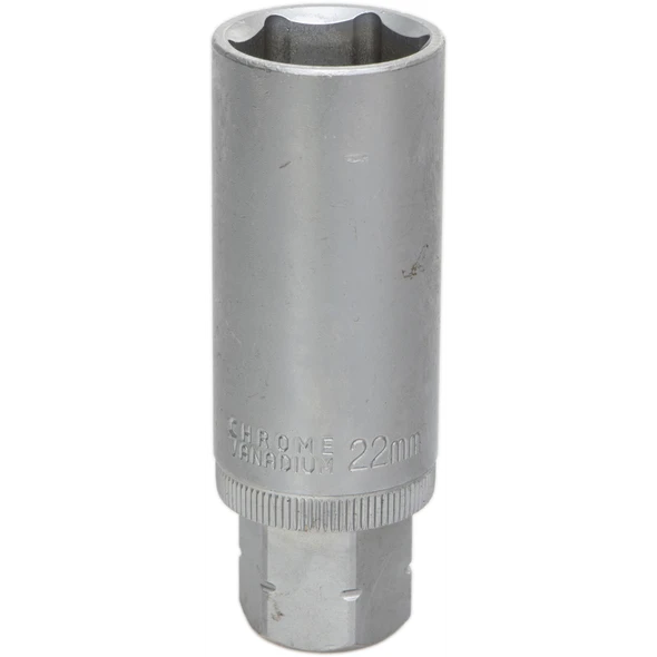 Sealey Go-Through Deep Socket 22mm