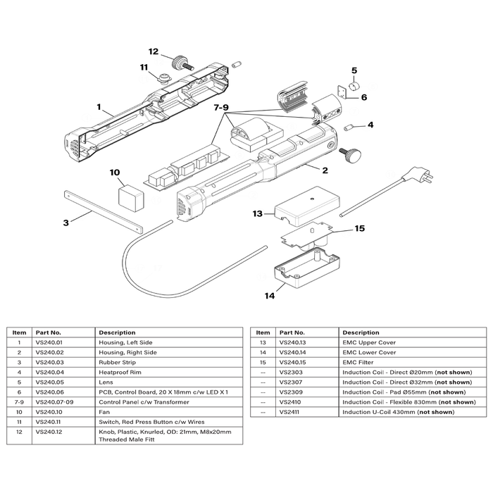Sealey EMC Lower Cover