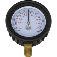 Sealey Compound Pressure/Vacuum Gauge VS550.03