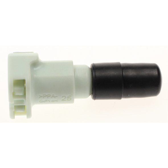 Sealey Fuel line blank - female white c/w white button