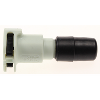 Sealey Fuel line blank - female white c/w black button