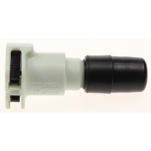 Sealey Fuel line blank - female white c/w black button
