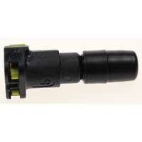 Sealey Fuel line blank - female black c/w yellow button VS557.03