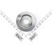 Sealey Bolt adaptor 8mm