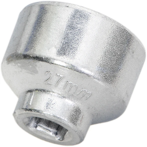Sealey Oil filter cap wrench 27mm/6f (chrome)