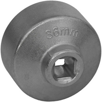 Sealey Oil filter cap wrench 36mm/6f (chrome)