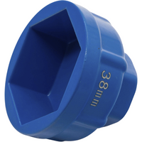 Sealey 1/2"Dr Oil Filter Cup Wrench 38mm 6 Flutes