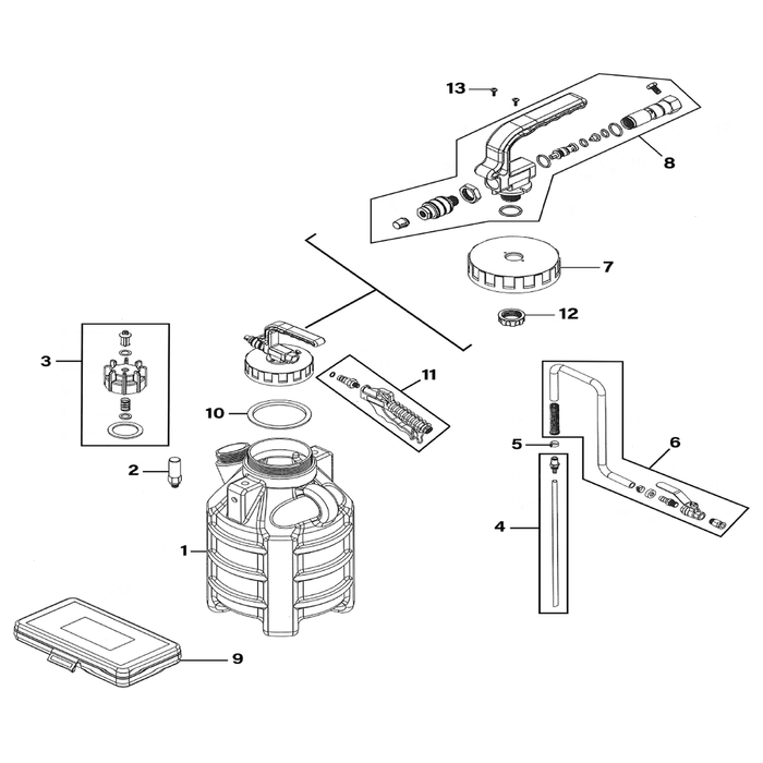 Sealey Vacuum Trigger Assembly
