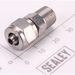 Sealey Adaptor 1/8pt 6mm 'set of 2'