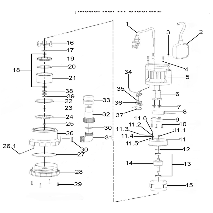 Sealey Impeller