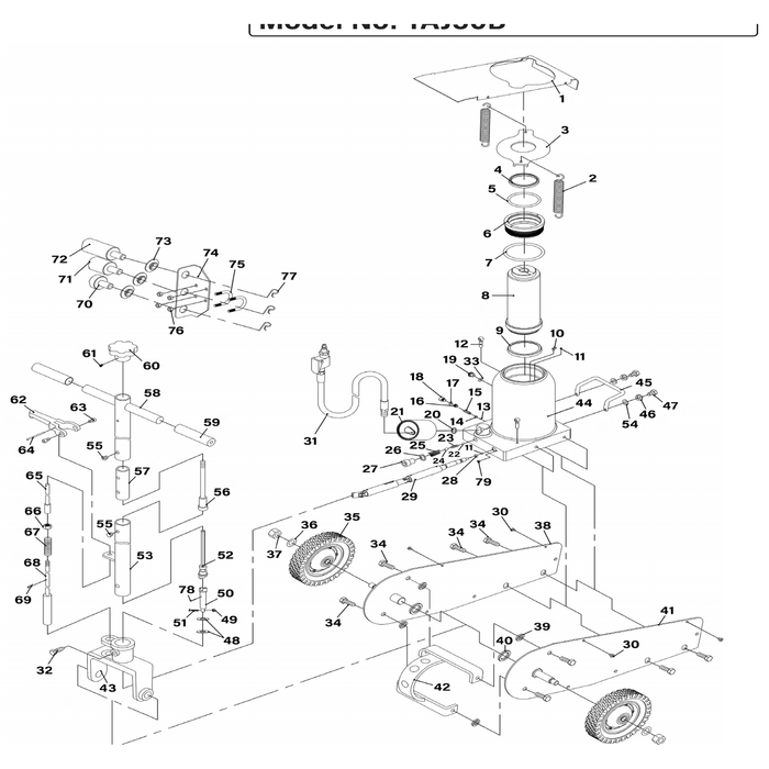 Sealey Air Motor