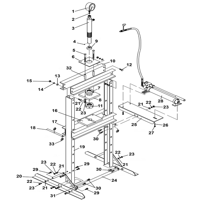 Sealey Nylon Washer