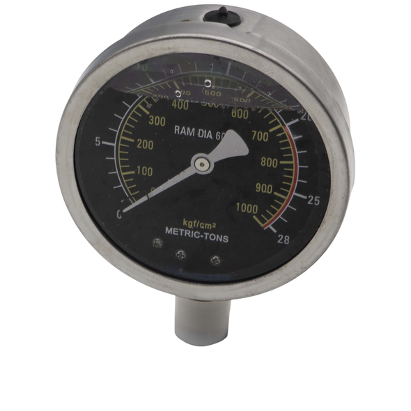 Sealey Gauge 1000Kgf/Cm2 28T 110mm Od Btm Fitting